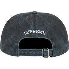 Supreme Washed Twill 6-Panel Blue