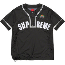 Supreme Snap-Off Sleeve L/S Baseball Top Black