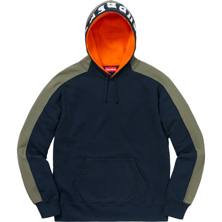 Supreme Paneled Hooded Sweatshirt