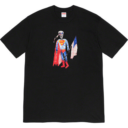 Supreme skeleton Tee Black