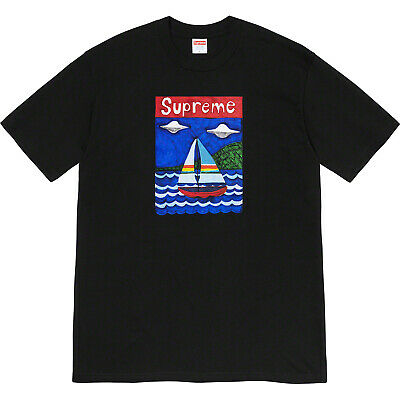 Supreme Sailboat Tee Navy