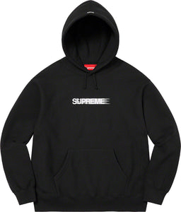 Supreme Motion Logo Hooded Sweatshirt Black