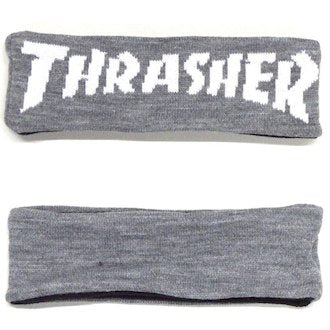 Thrasher JP MAG LOGO HEADBAND GREY