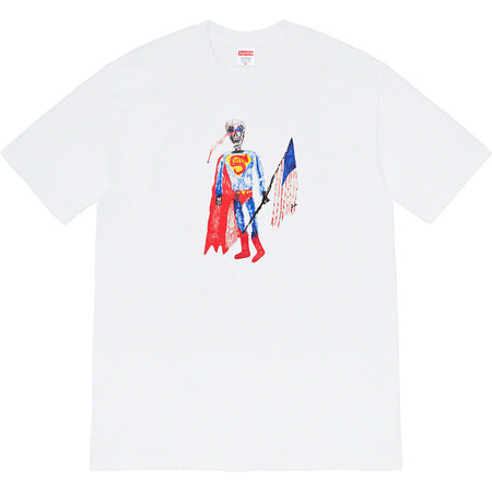 Supreme skeleton Tee white