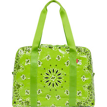Supreme Bandana Tarp Small Duffle Bag Green