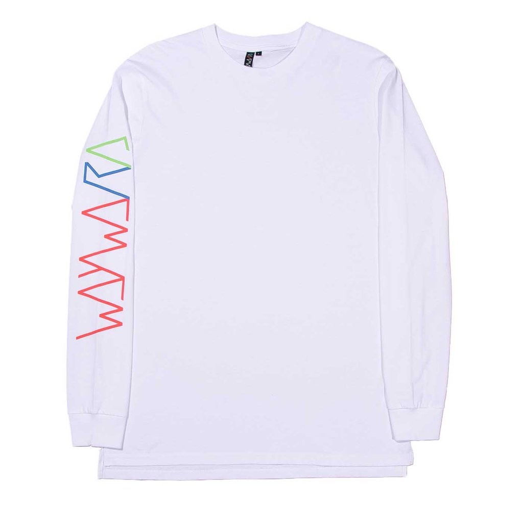 Wayward Drifterr longsleeve Tee White