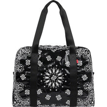 Supreme Bandana Tarp Small Duffle Bag Black